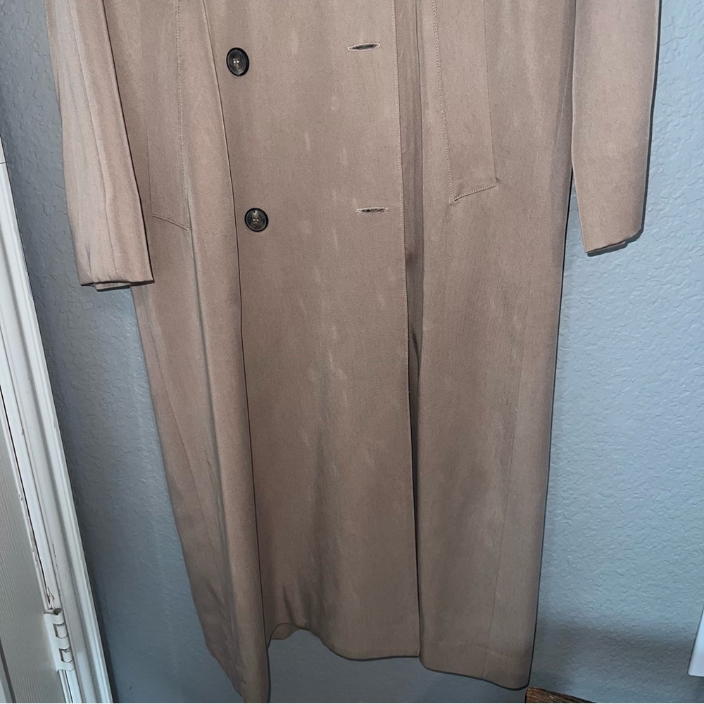 Reformation Tan Trench Coat NWOT - Picture 4 of 12